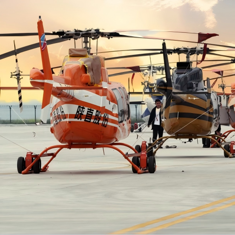 跟隨Bell407直升機，一起俯瞰祖國壯麗河山！【第二期】